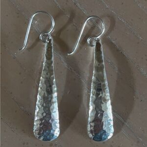 Silver Drop Earrings